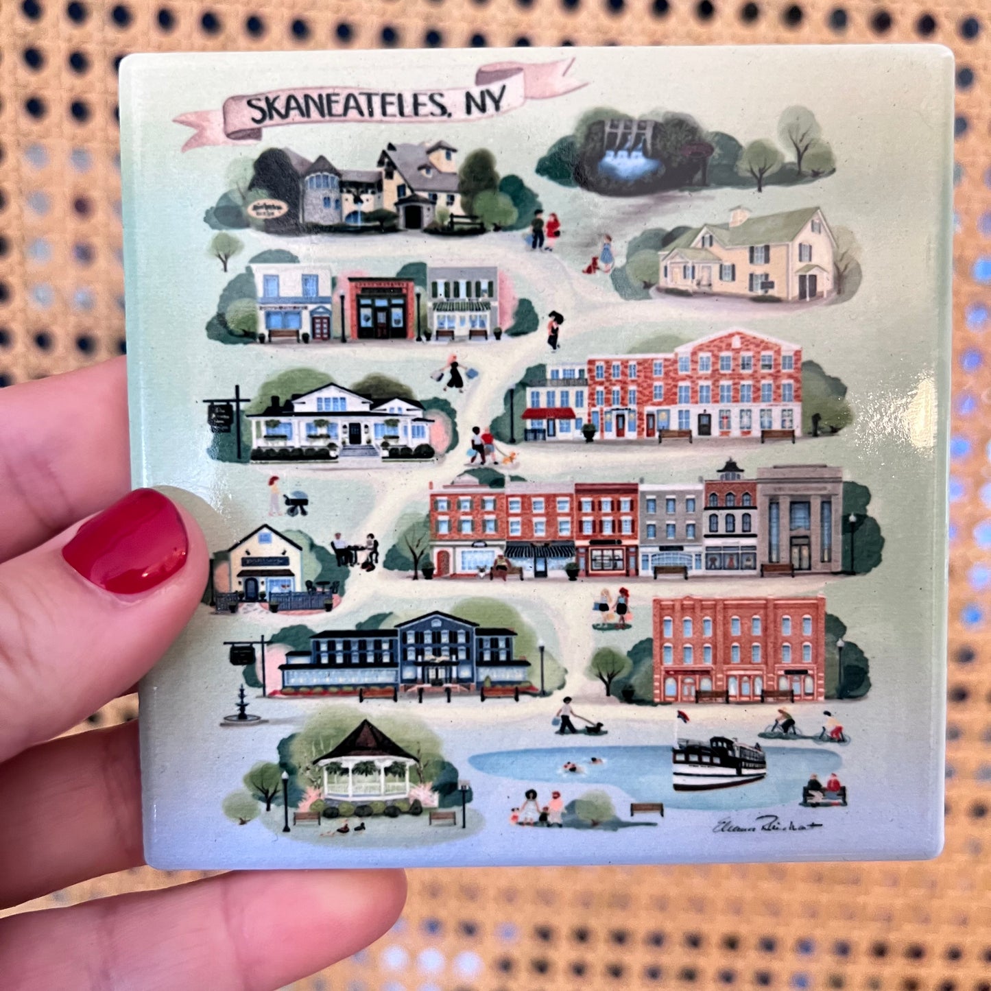 Sample Sale Ceramic Tile Coaster (8)