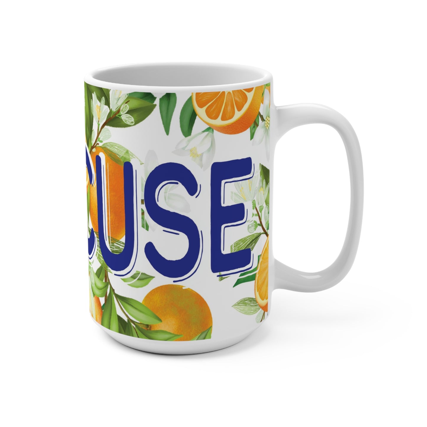 Syracuse Orange Blossoms Mug 15oz