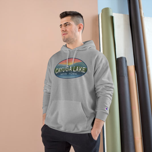 Cayuga Lake - Unisex Champion Hoodie