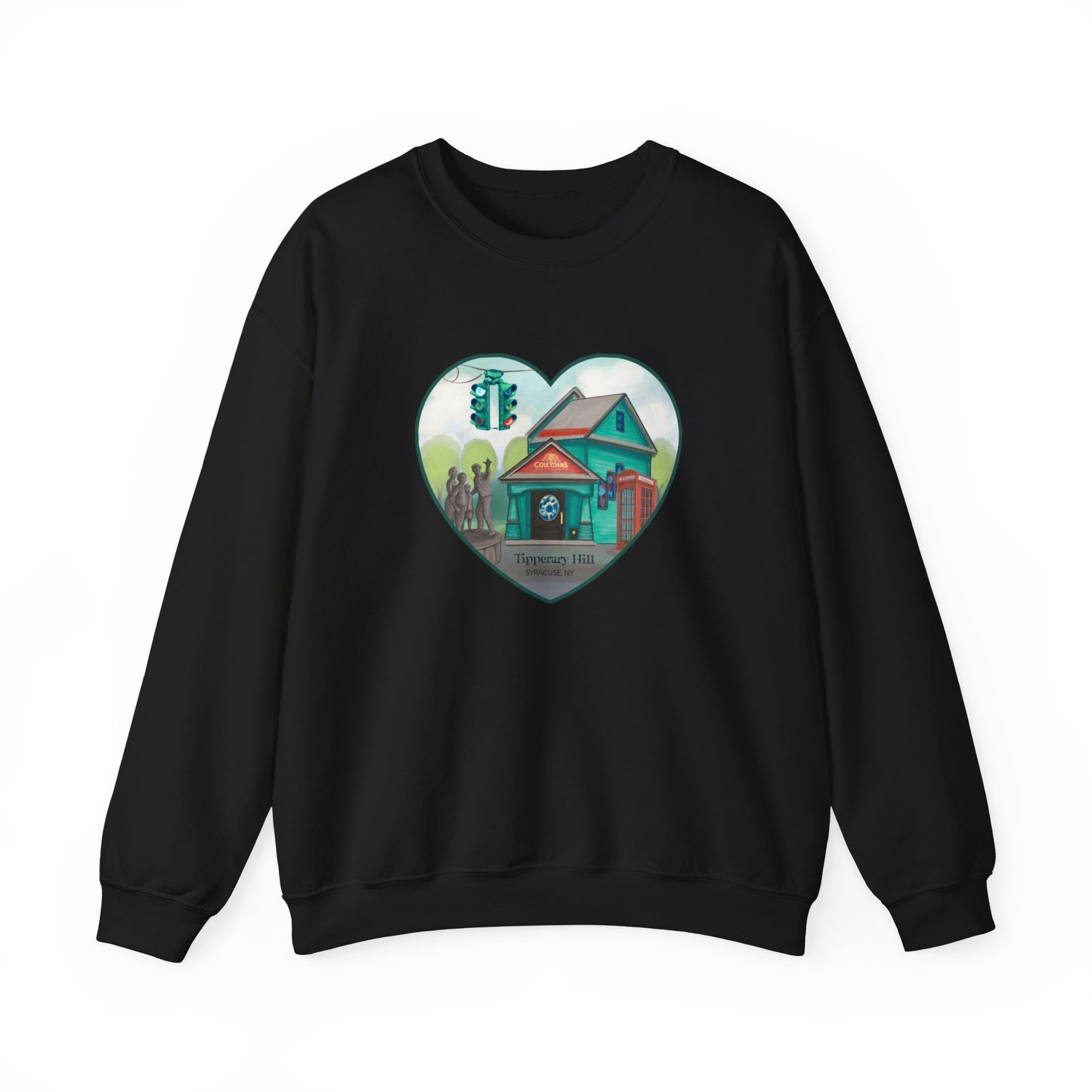 Tipperary Hill Heart - Unisex Heavy Blend™ Crewneck Sweatshirt