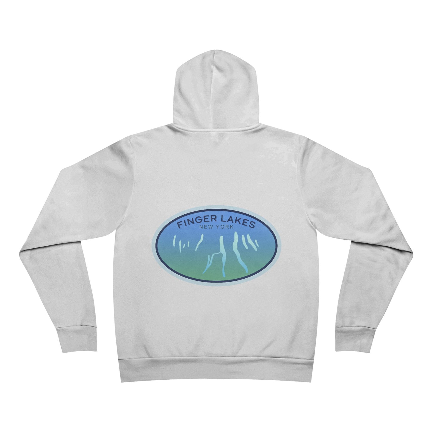 Finger Lakes Cozy Hoodie - Unisex Fleece Pullover
