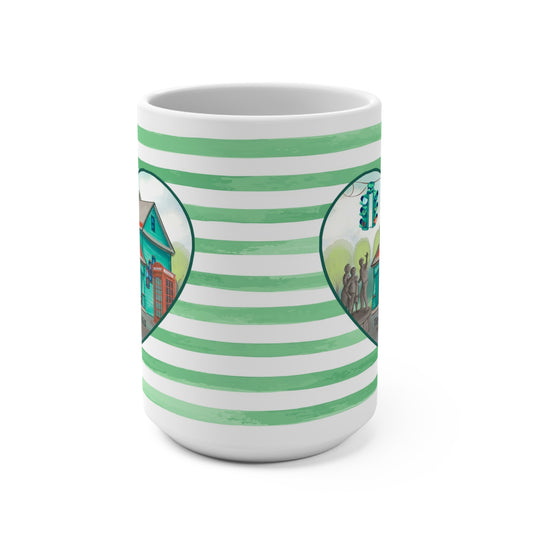 Tipperary Hill, Syracuse Stripe Mug 15oz