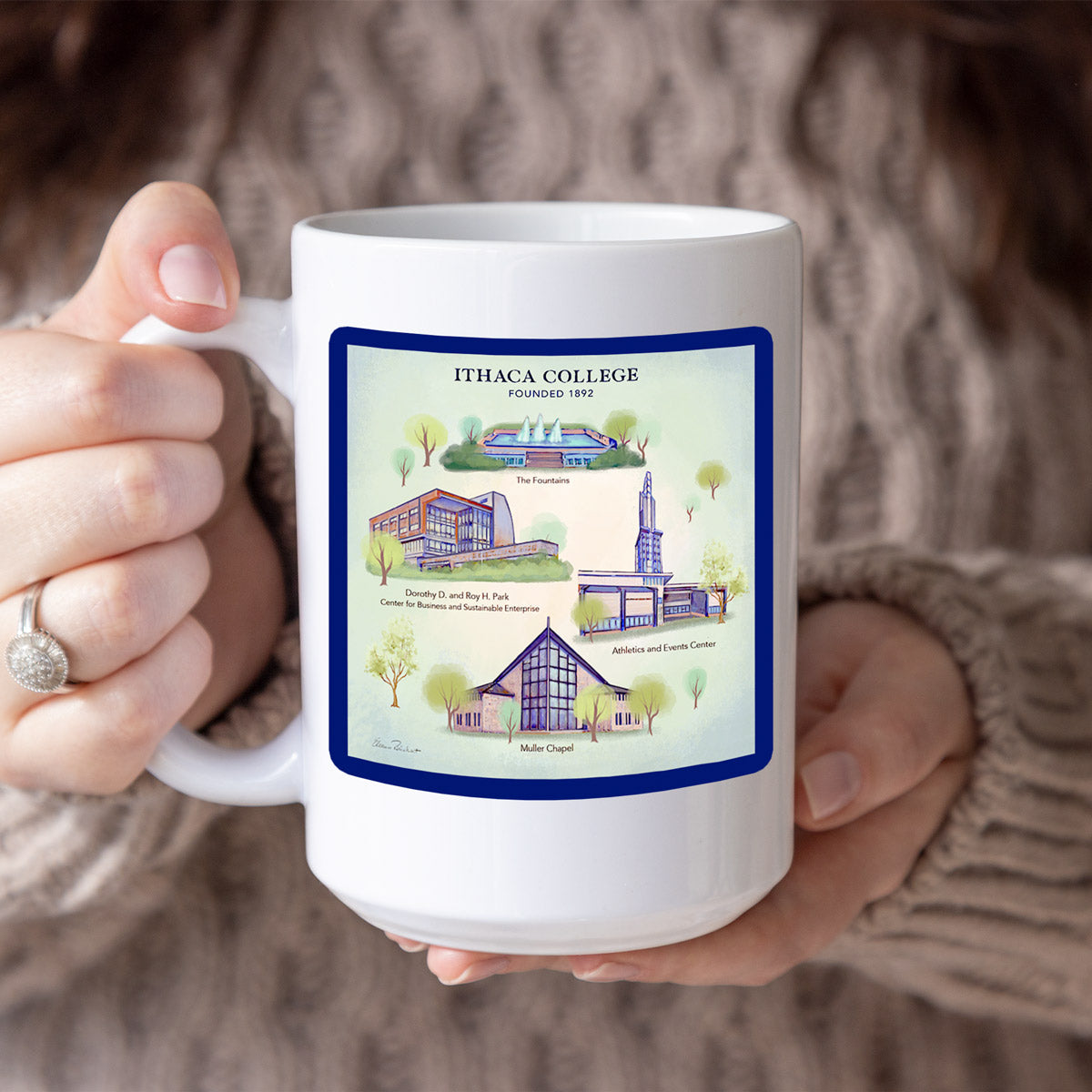 Ithaca College, NY Mug (15oz) (Copy)