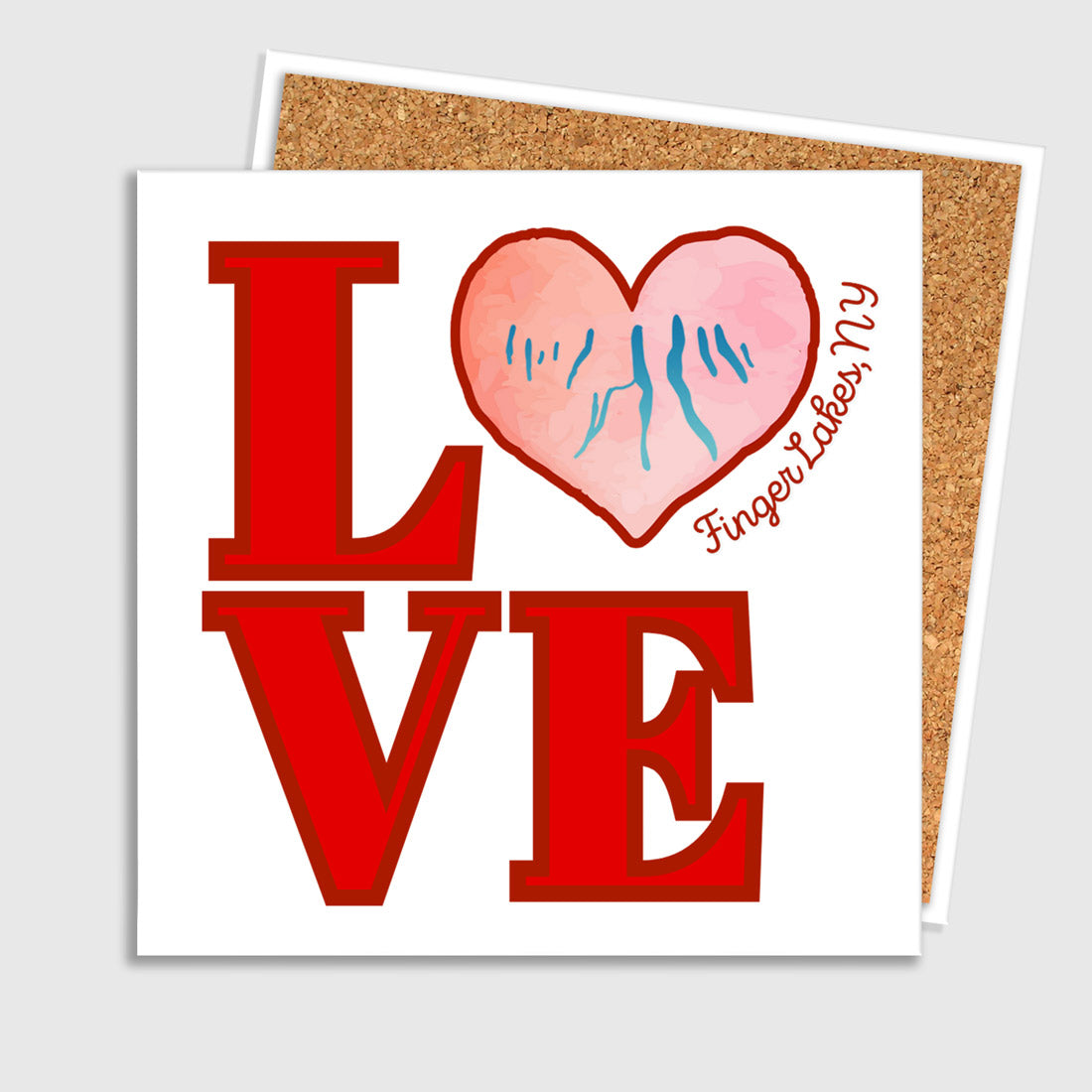 LOVE Mug and Coaster Set