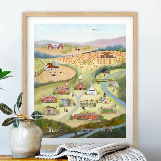 Marcellus, NY Autumn/Fall Fine Art Print