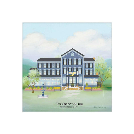 Sherwood Inn Skaneateles Framed Mini Print