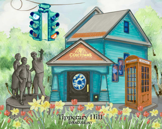 Tipperary Hill Spring, Syracuse, NY Fine Art Print