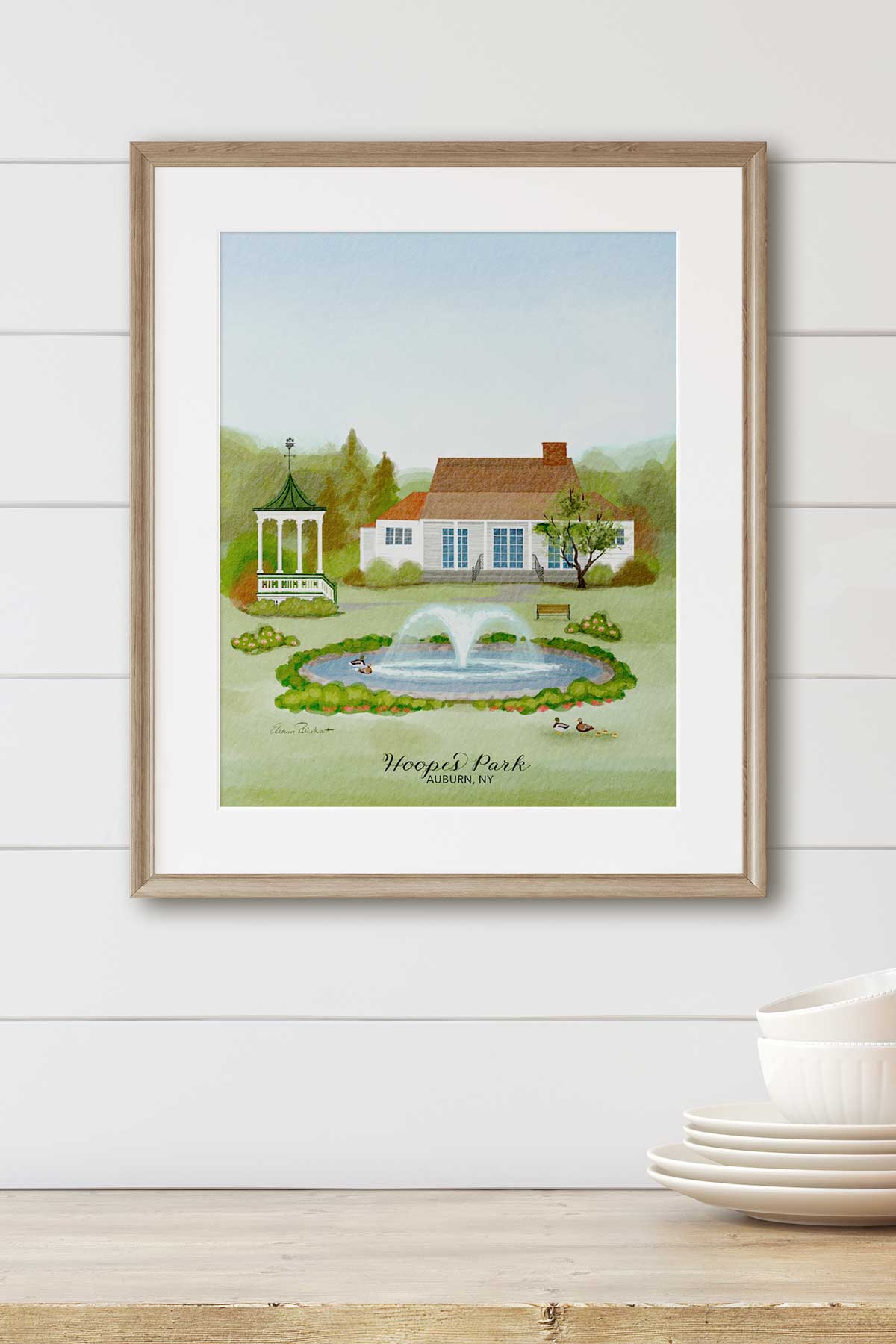 Hoopes Park Auburn, NY Summer Fine Art Print