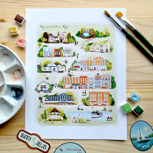 Skaneateles, NY Summer Fine Art Print