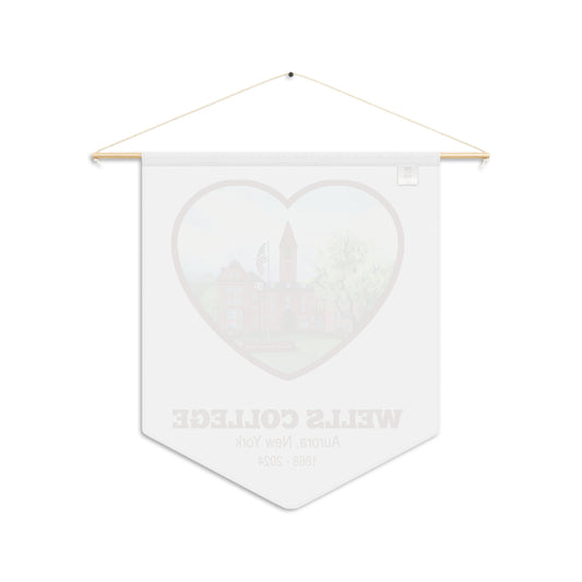 Wells College, Aurora NY White Pennant