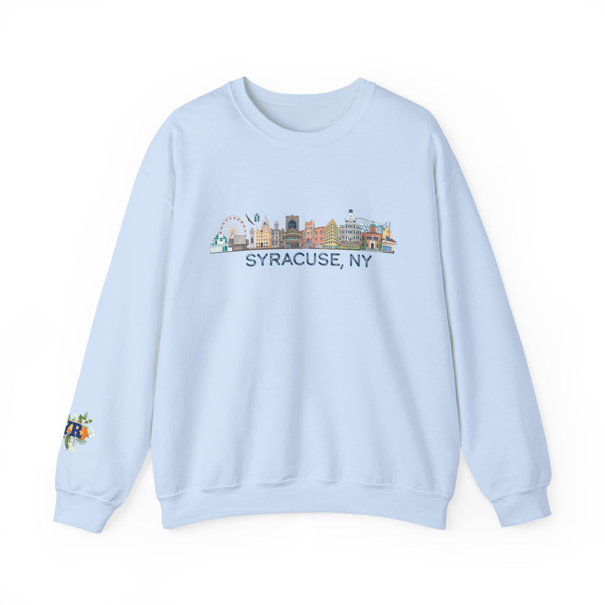 Syracuse Skyline Crewneck Sweatshirt — Syracuse Inspired Fall Pullover
