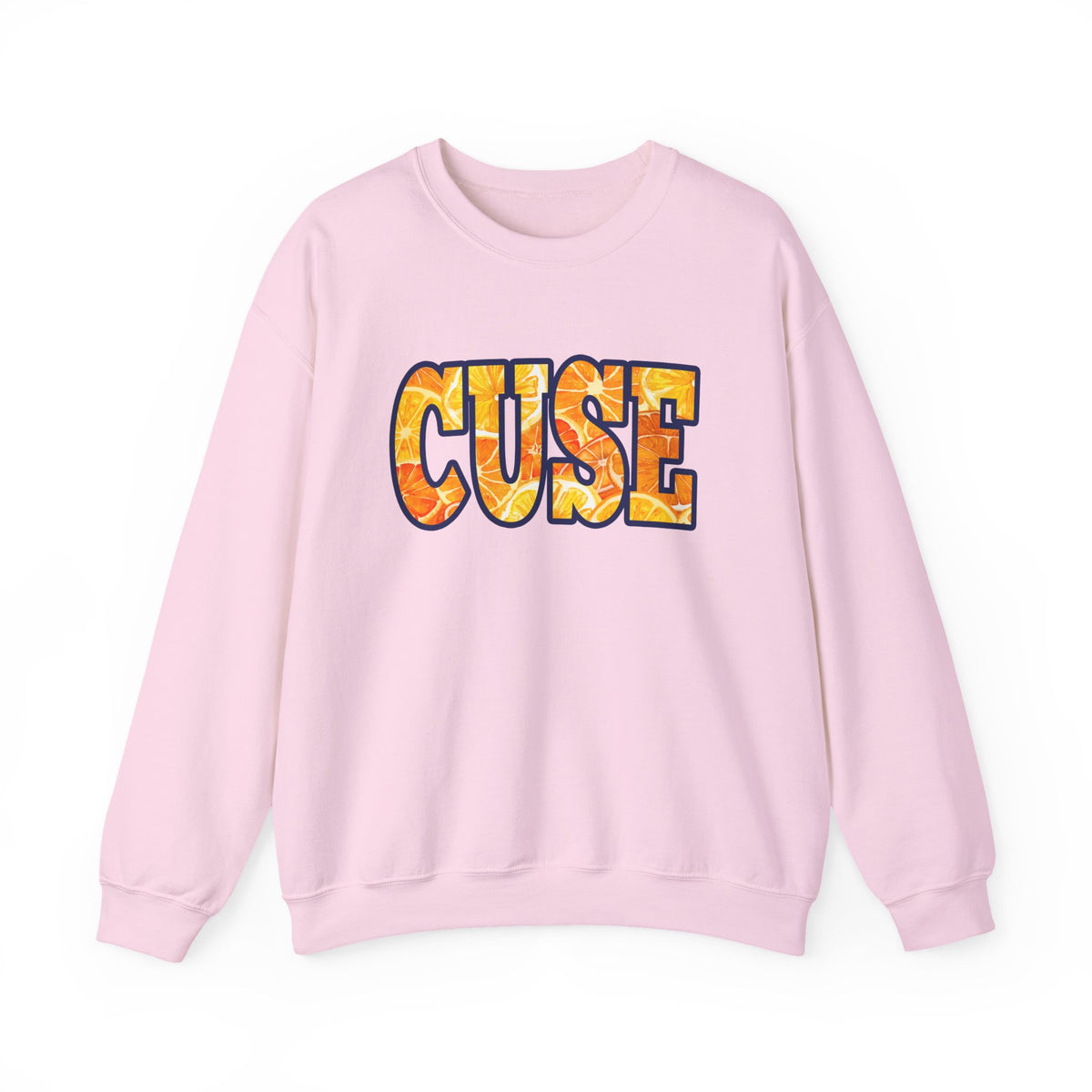 CUSE Orange Slices Crewneck Sweatshirt — Syracuse Inspired Fall Pullover