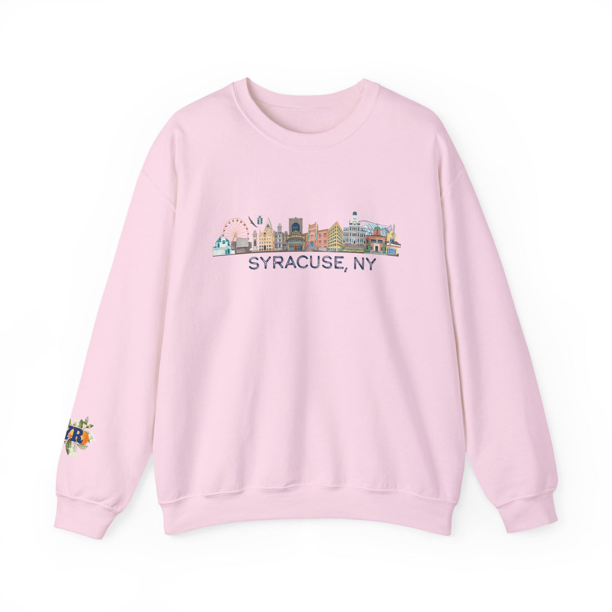 Syracuse Skyline Crewneck Sweatshirt — Syracuse Inspired Fall Pullover