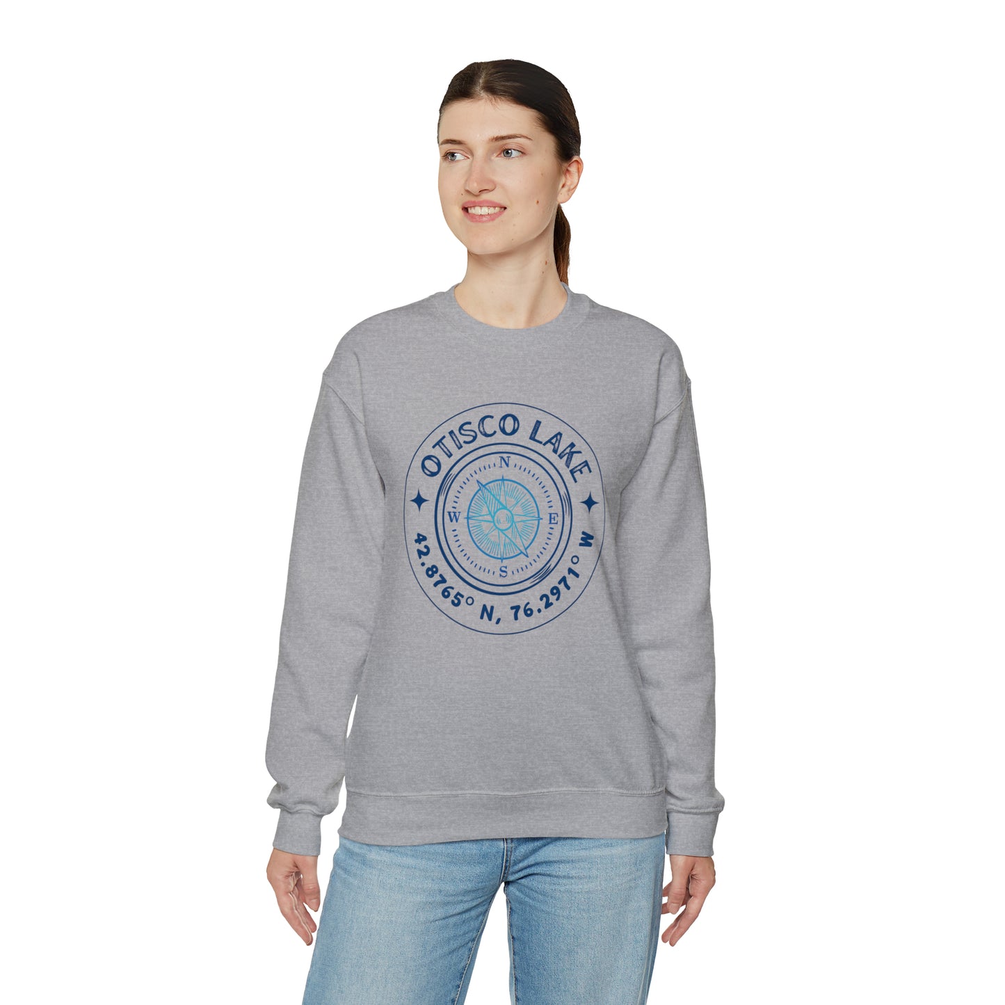 Otisco Lake - Unisex Crewneck Sweatshirt