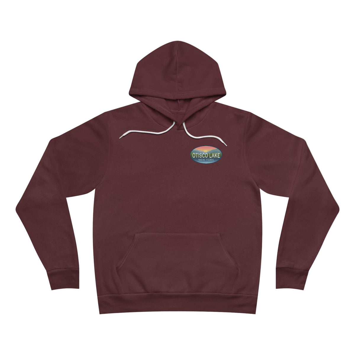 Otisco Lake New York Hoodie — Vintage Sunset Pullover