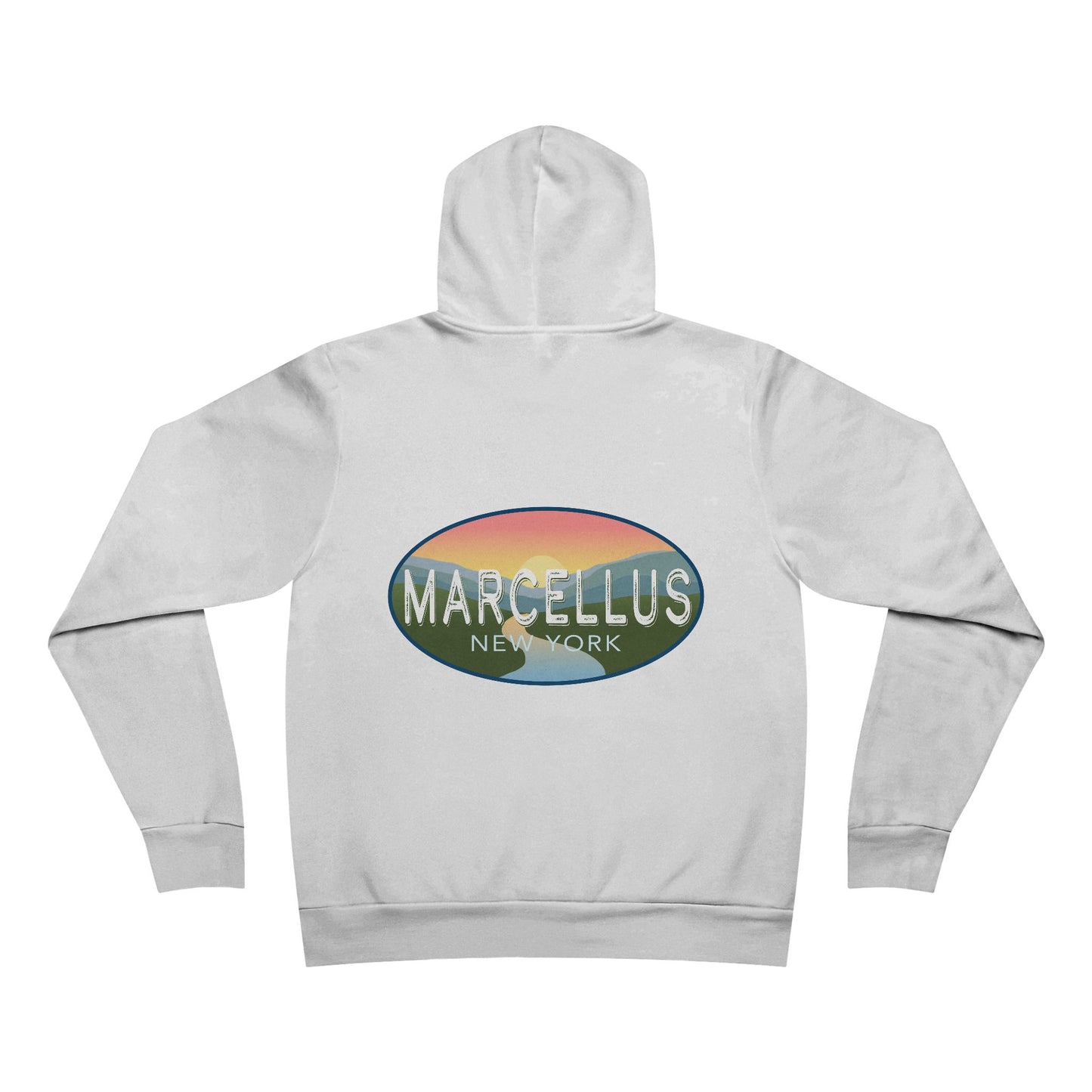 Marcellus NY Cozy Unisex Sponge Fleece Pullover Hoodie