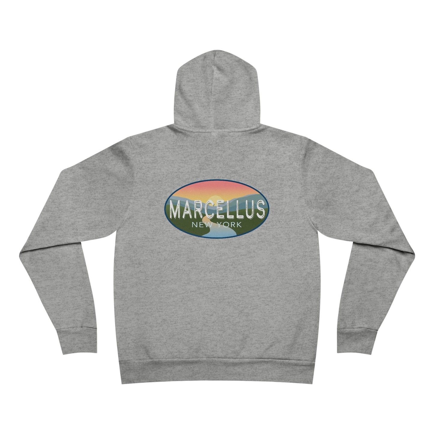 Marcellus New York Scenic Hoodie — Bella + Canvas Xtra Soft Pullover