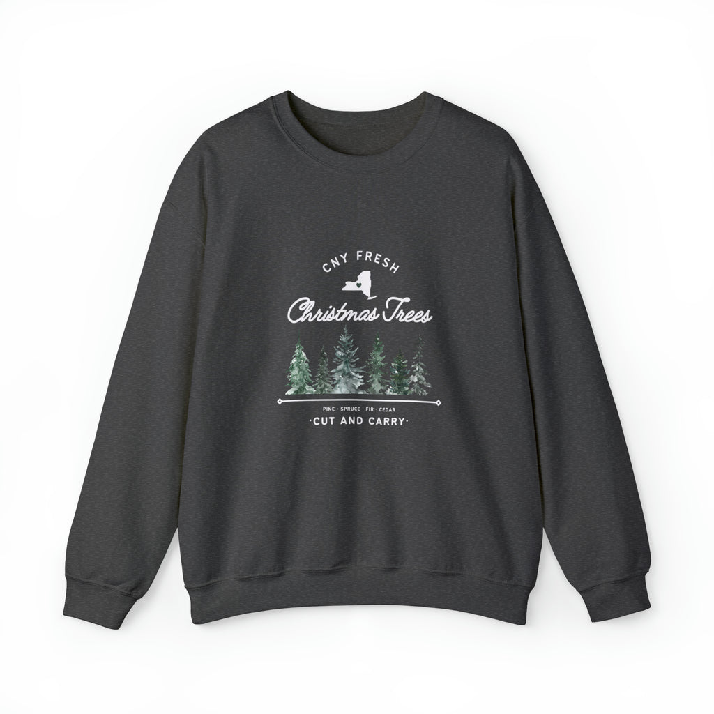 CNY Fresh Christmas Trees - Unisex Crewneck Sweatshirt