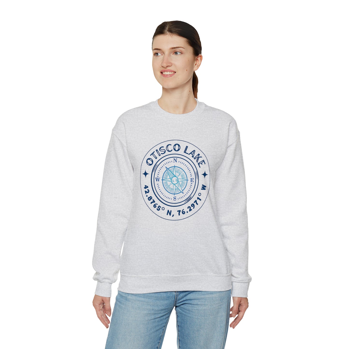 Otisco Lake - Unisex Crewneck Sweatshirt