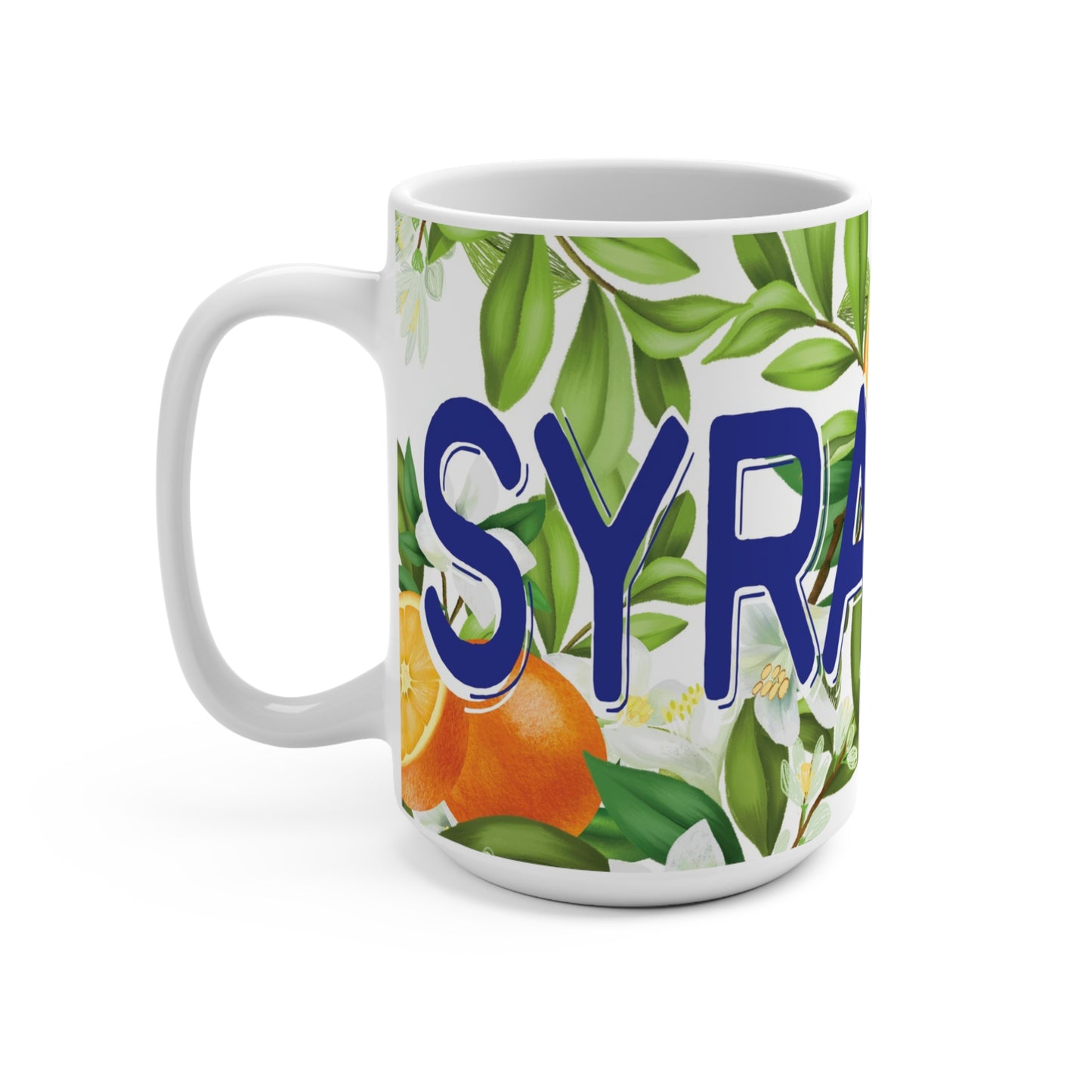 Syracuse Orange Blossoms Mug 15oz