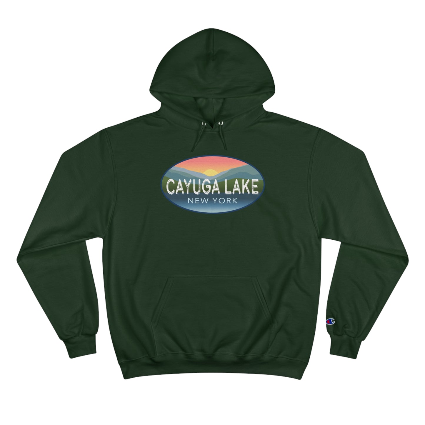 Cayuga Lake - Unisex Champion Hoodie