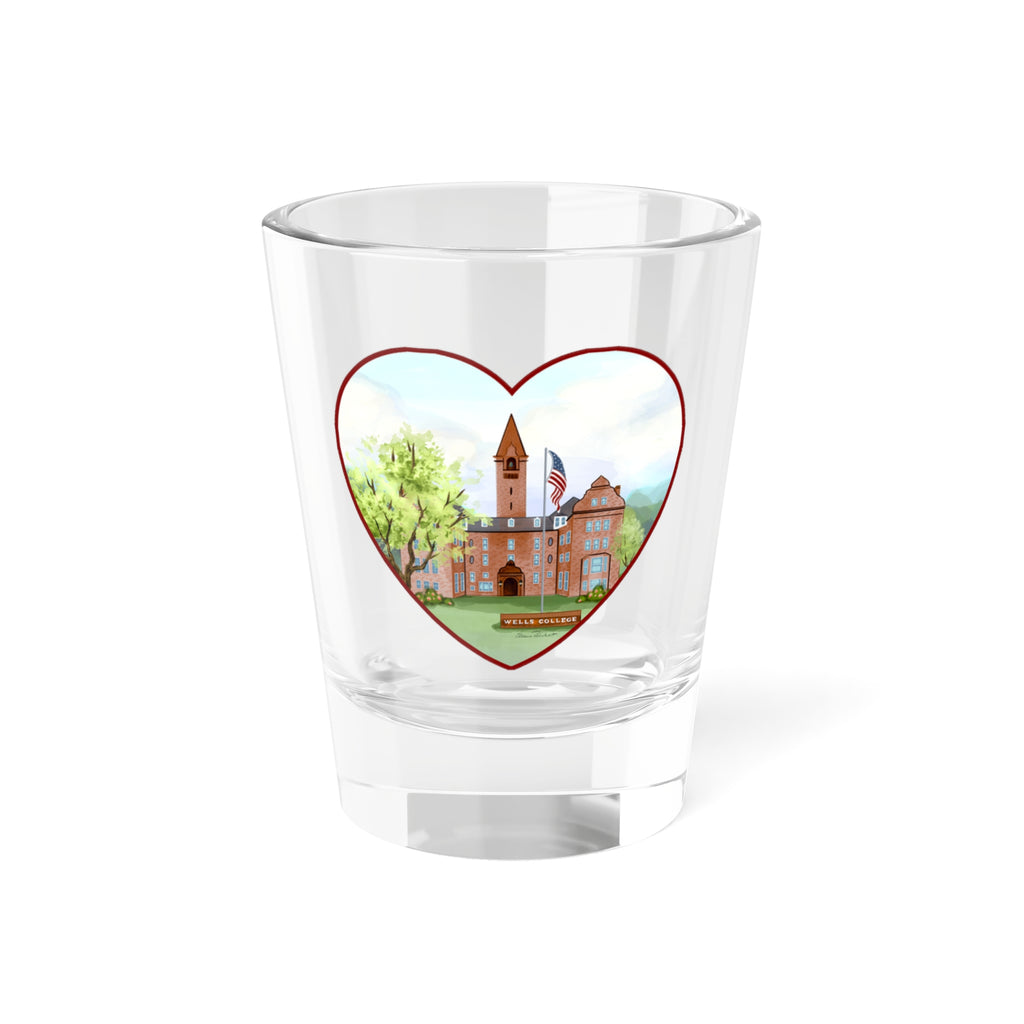 Wells Aurora, NY Shot Glass, 1.5oz