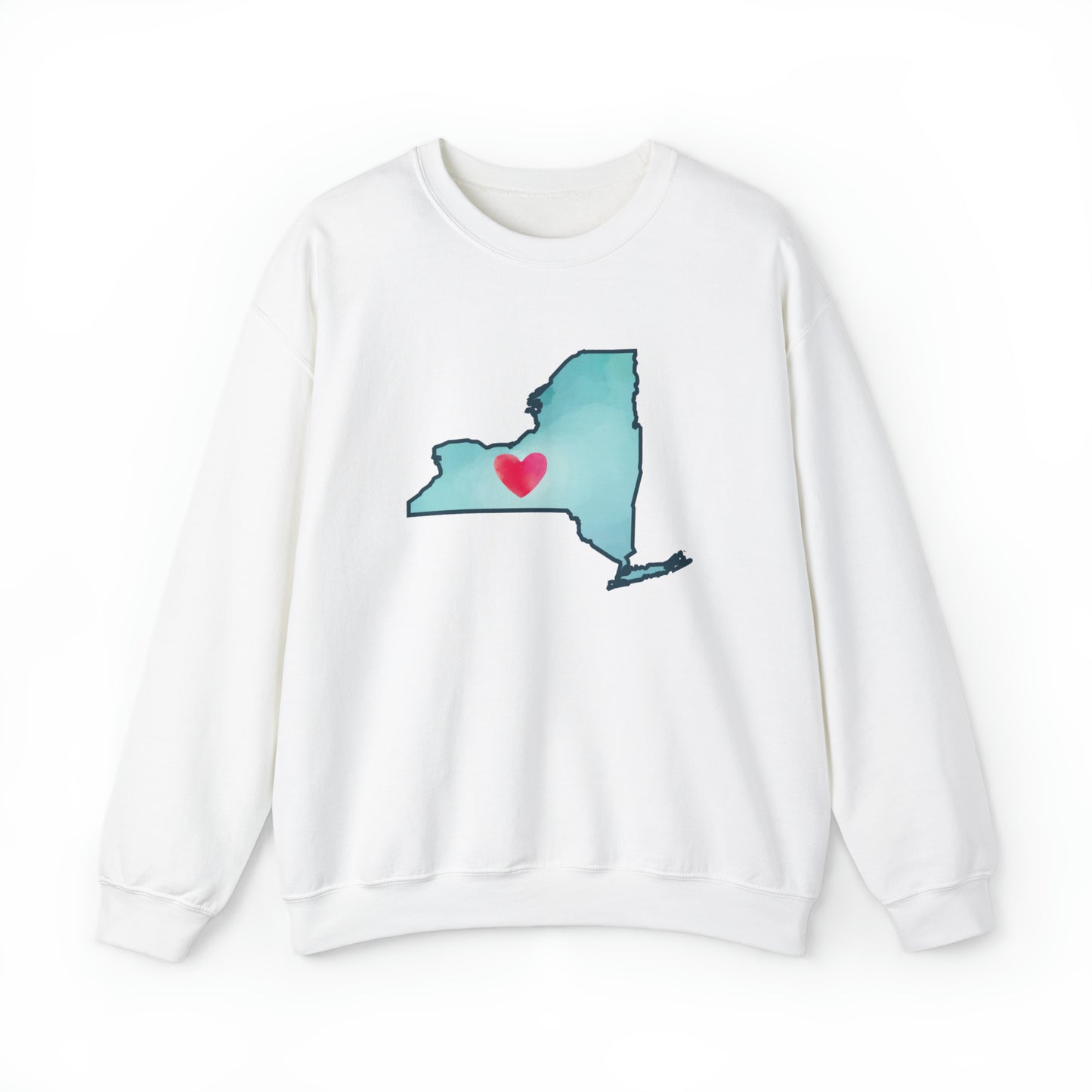 NY Heart - Unisex Crewneck Sweatshirt