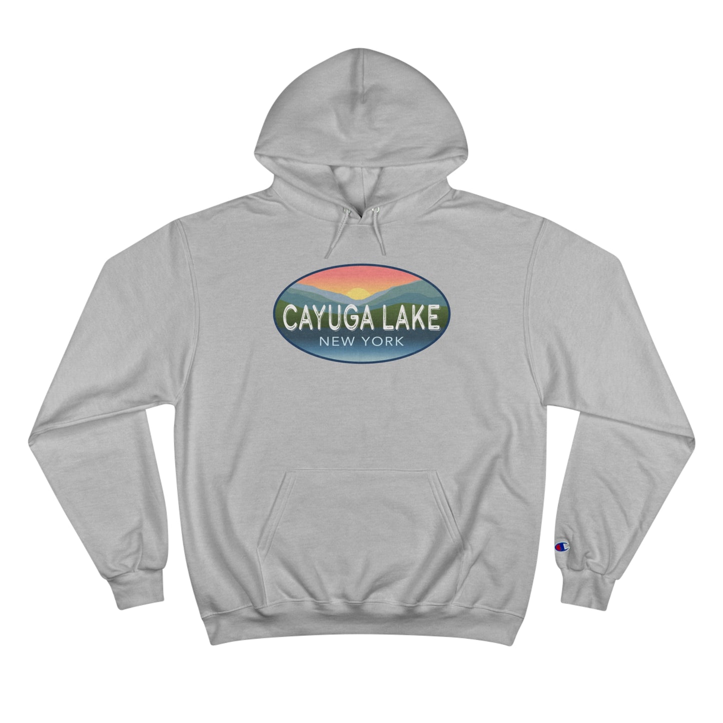 Cayuga Lake - Unisex Champion Hoodie