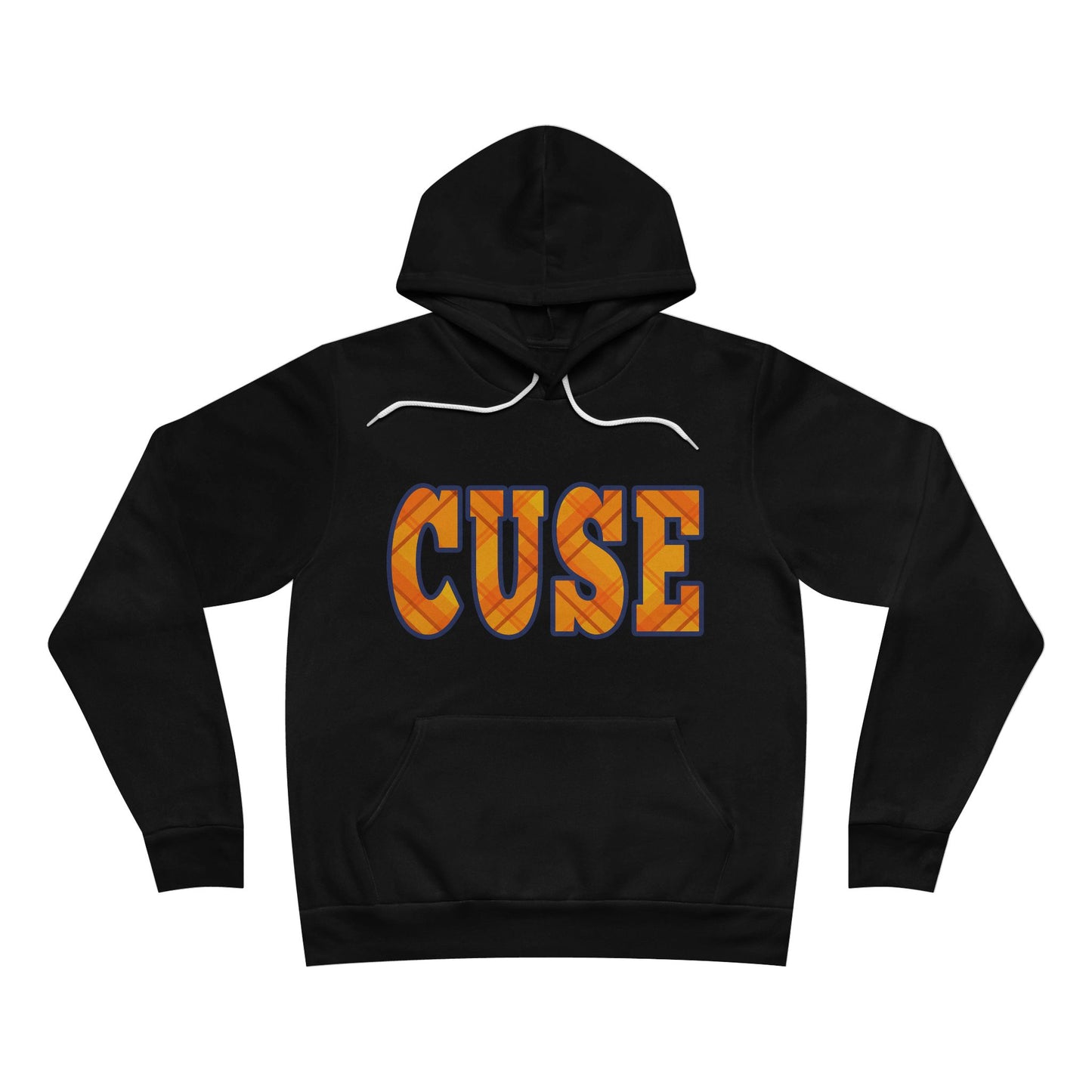 CUSE Plaid Cozy Unisex Sponge Fleece Pullover Hoodie