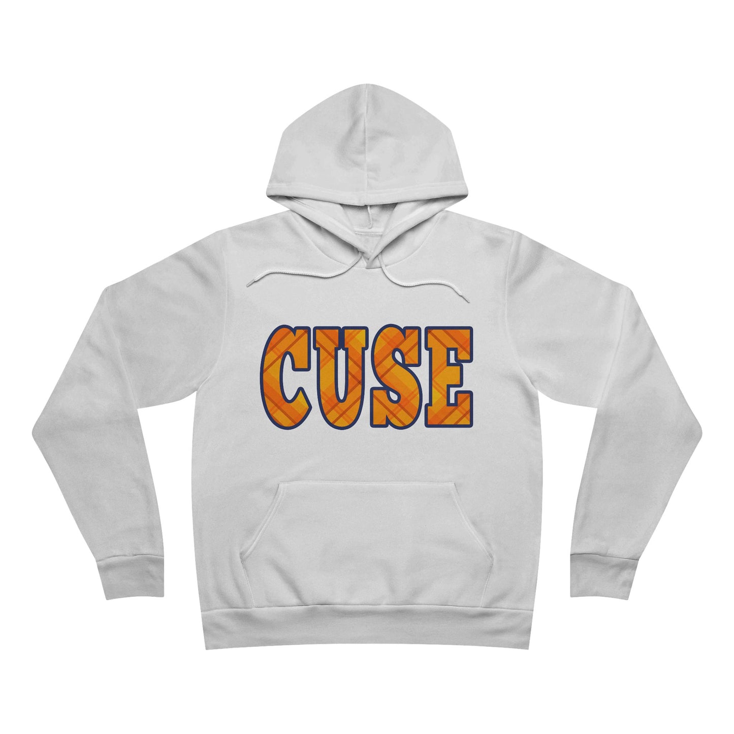 CUSE Plaid Cozy Unisex Sponge Fleece Pullover Hoodie