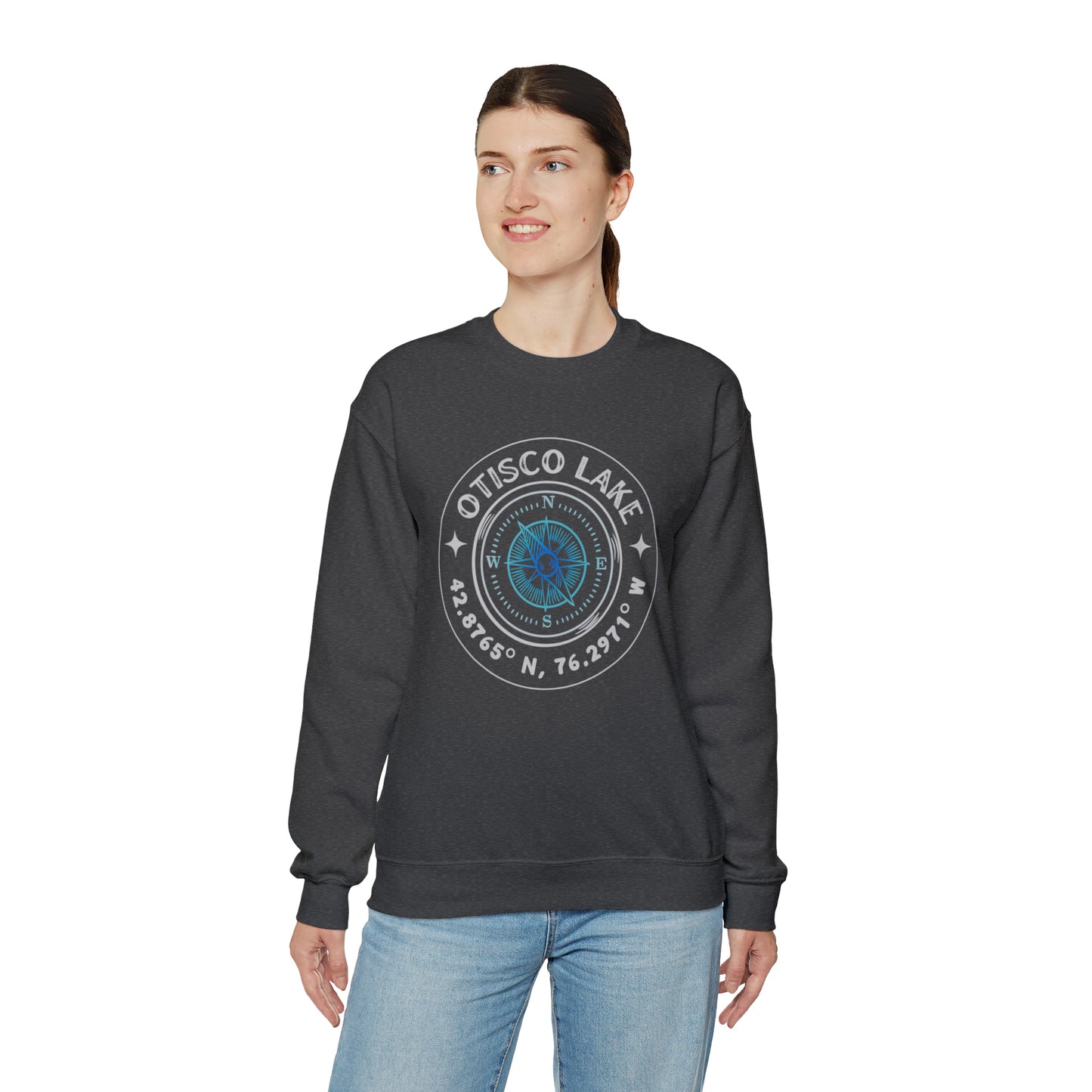 Otisco Lake - Unisex Crewneck Sweatshirt