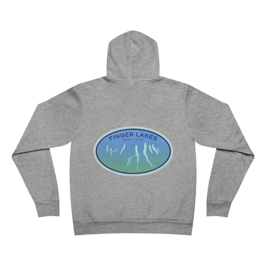 Finger Lakes Cozy Hoodie - Unisex Fleece Pullover