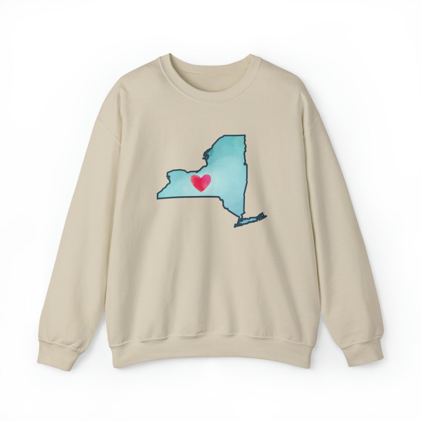 NY Heart - Unisex Crewneck Sweatshirt