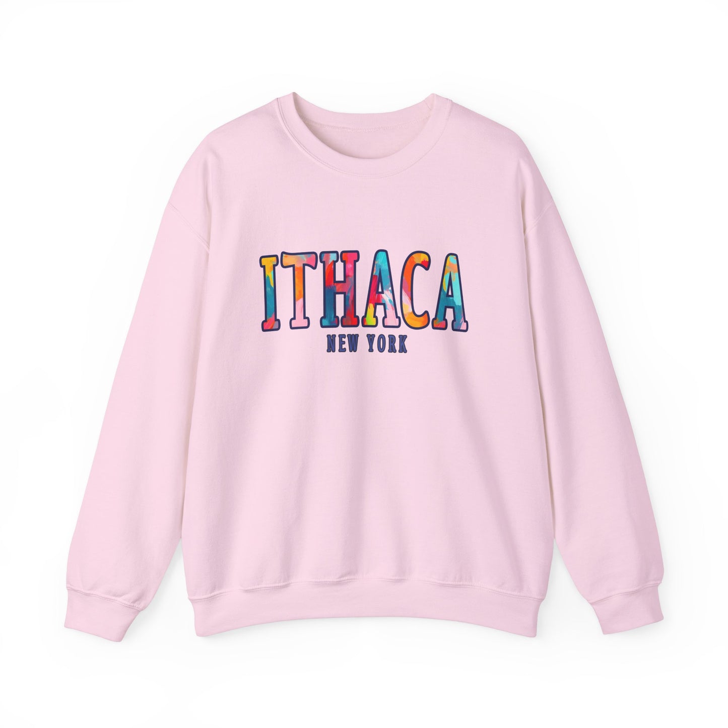 Ithaca Paintbrush - Cozy Unisex Heavy Blend™ Crewneck Sweatshirt