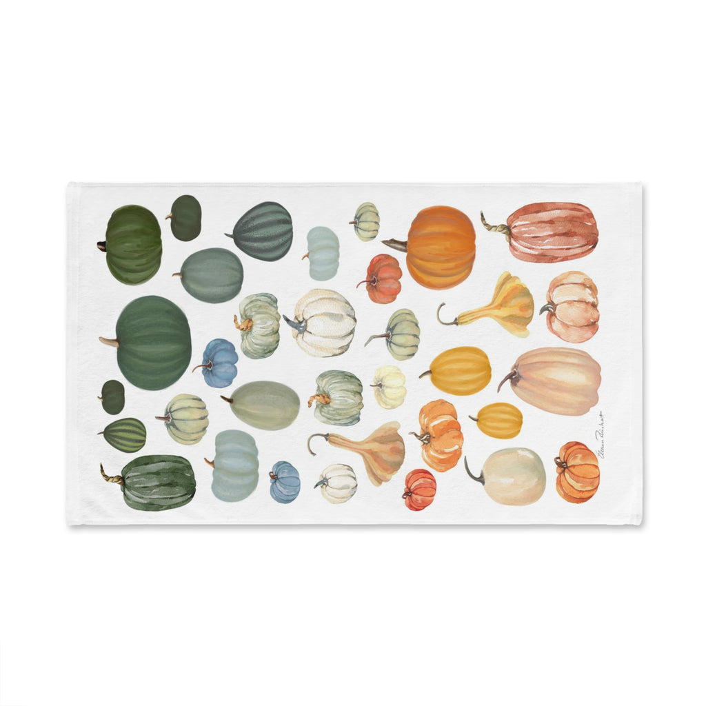 Pumpkin Patch Soft and Fuzzy Tea Towel