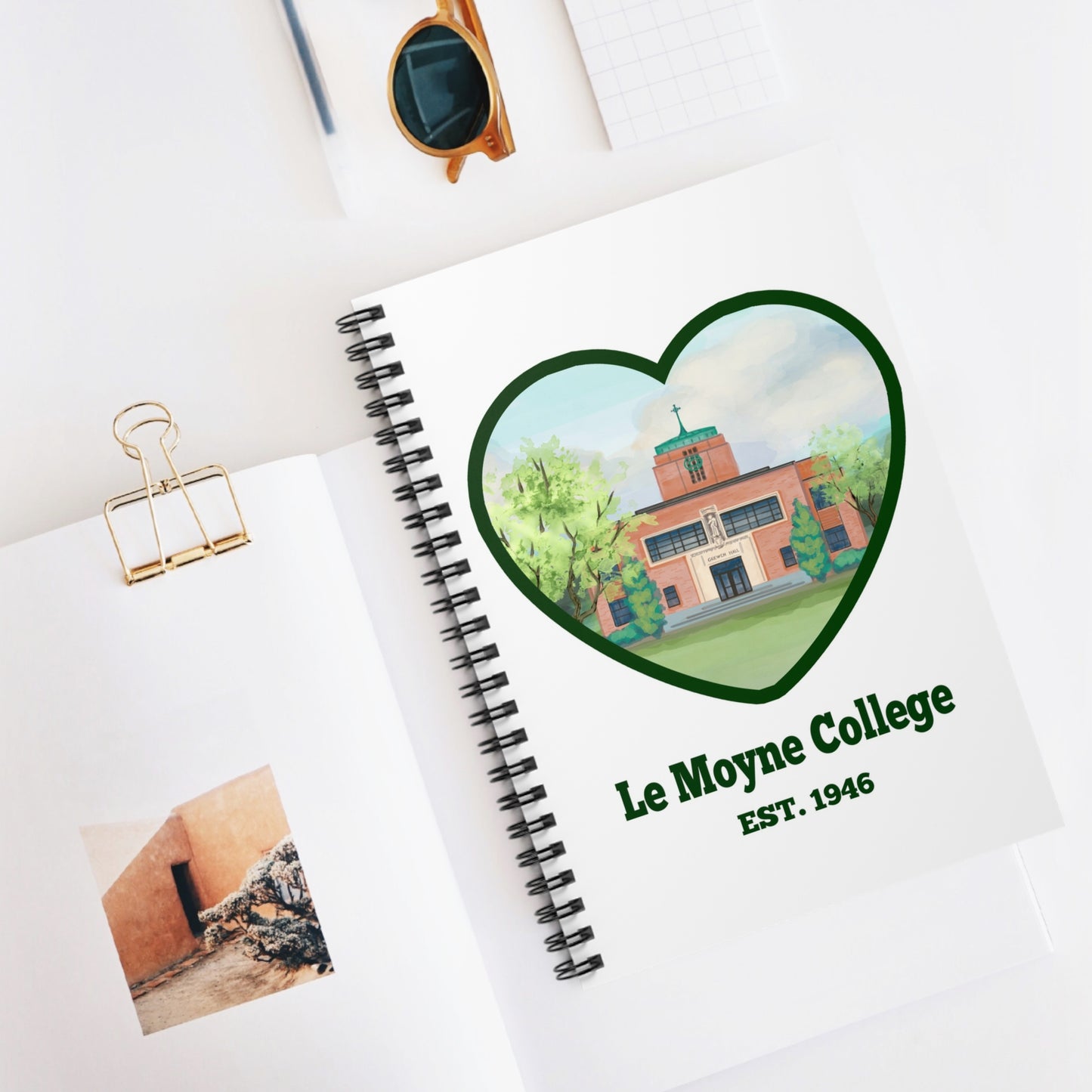 Le Moyne College Spiral Notebook - Ruled Line