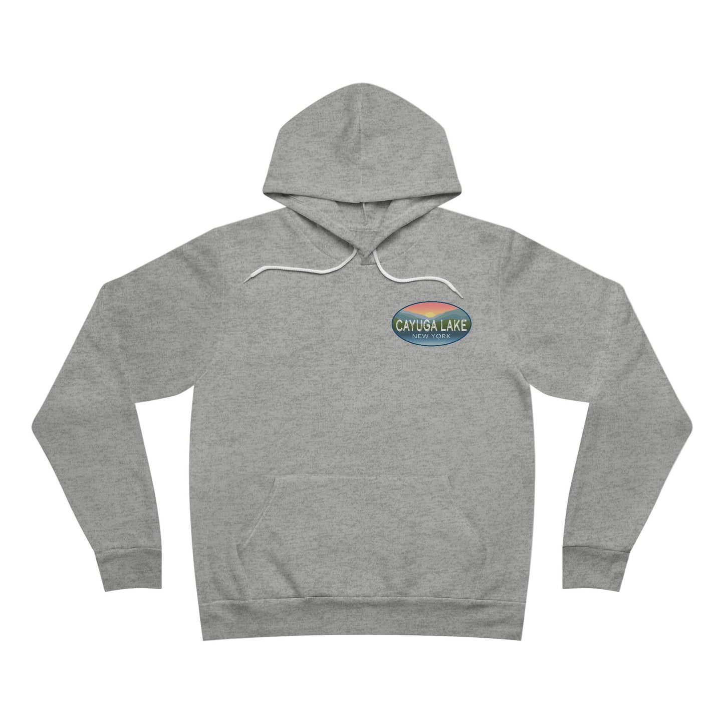 Cayuga Lake - Cozy Unisex Sponge Fleece Pullover Hoodie