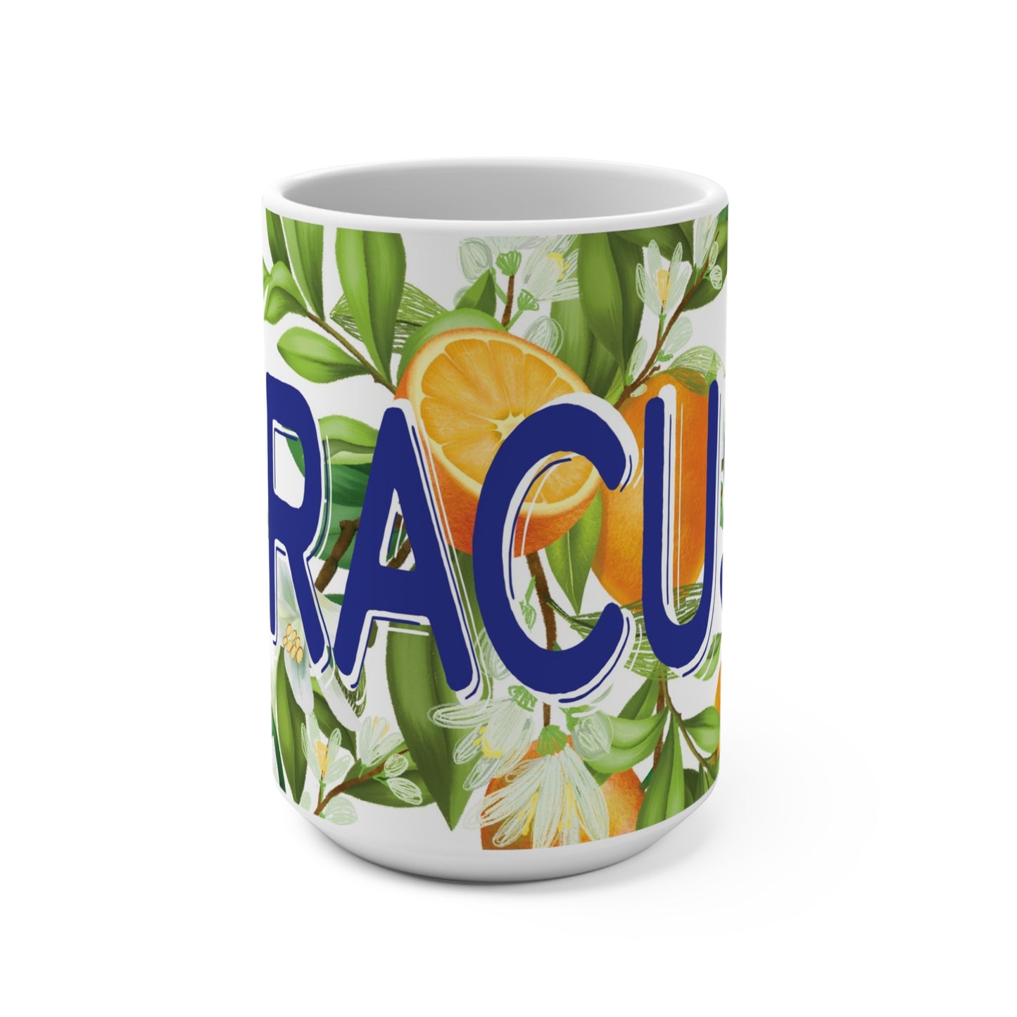 Syracuse Orange Blossoms Mug 15oz
