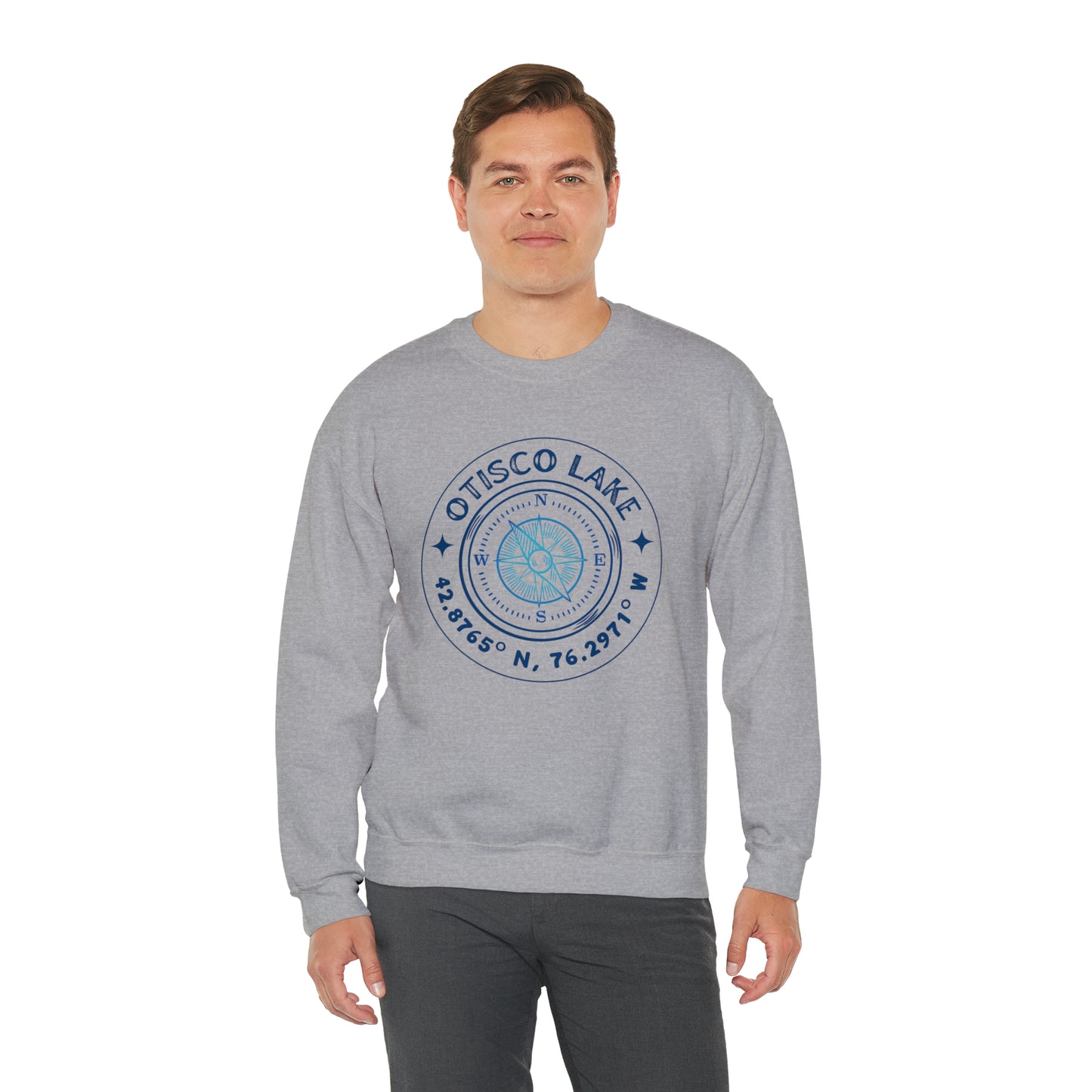Otisco Lake - Unisex Crewneck Sweatshirt