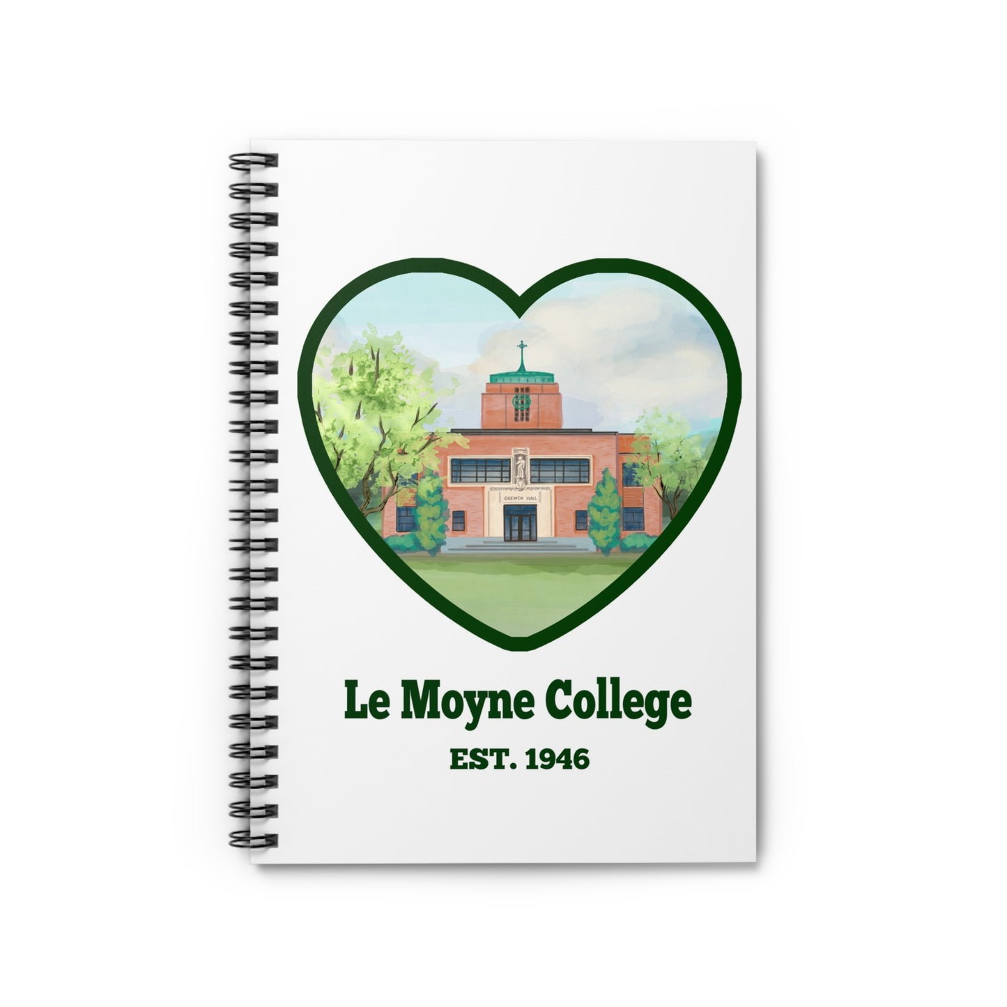 Le Moyne College Spiral Notebook - Ruled Line