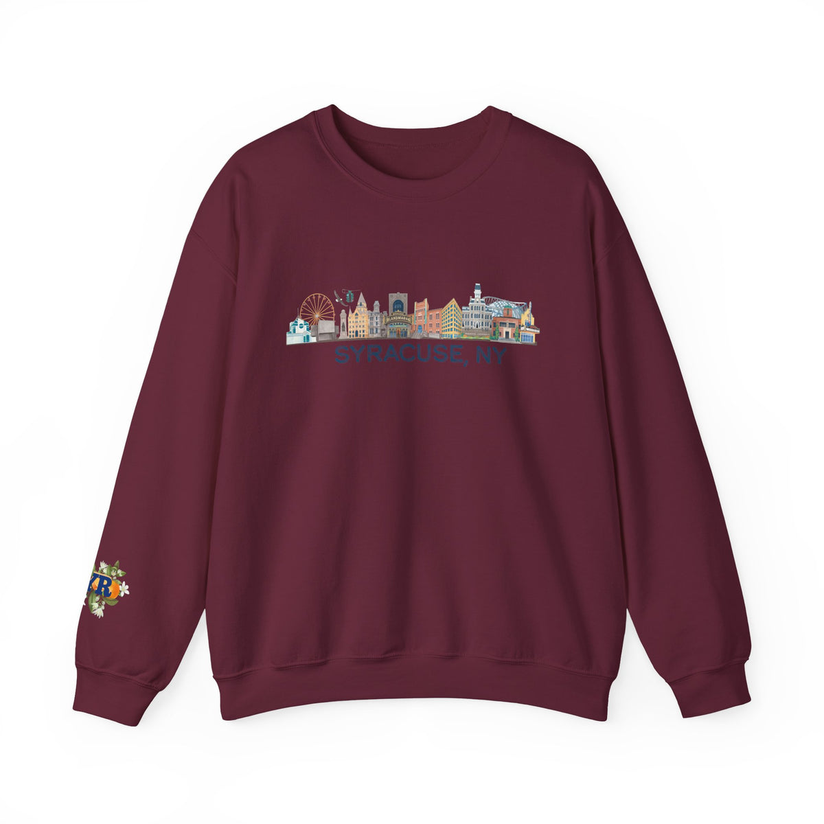 Syracuse Skyline Crewneck Sweatshirt — Syracuse Inspired Fall Pullover