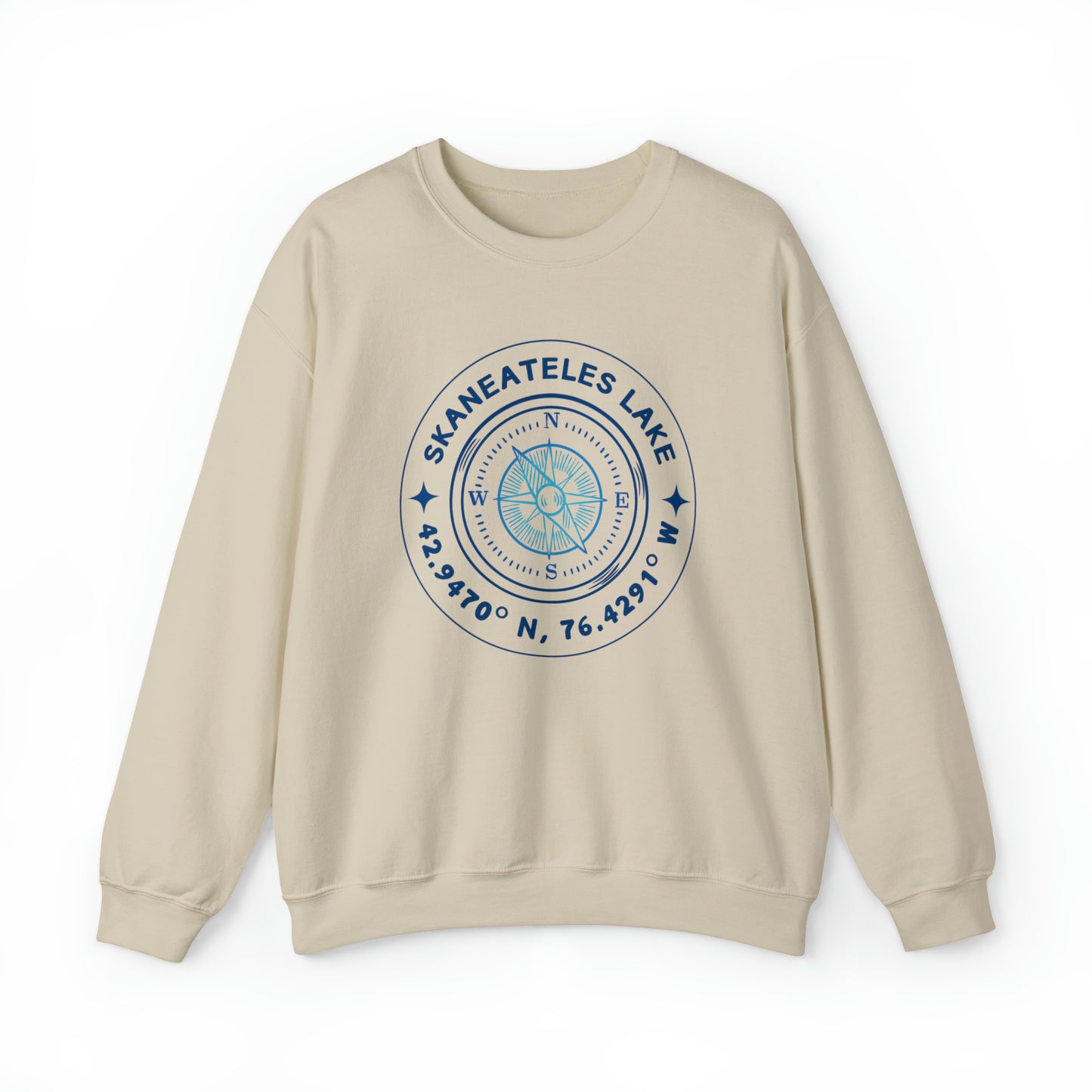 Skaneateles Compass - Unisex Crewneck Sweatshirt