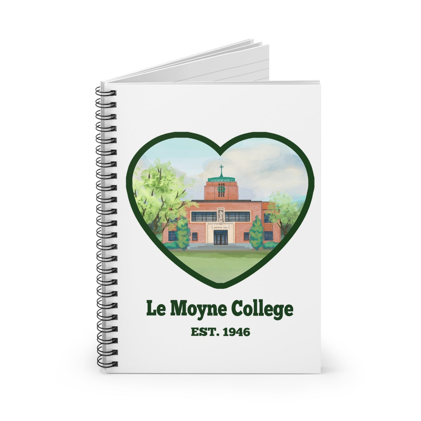 Le Moyne College Spiral Notebook - Ruled Line