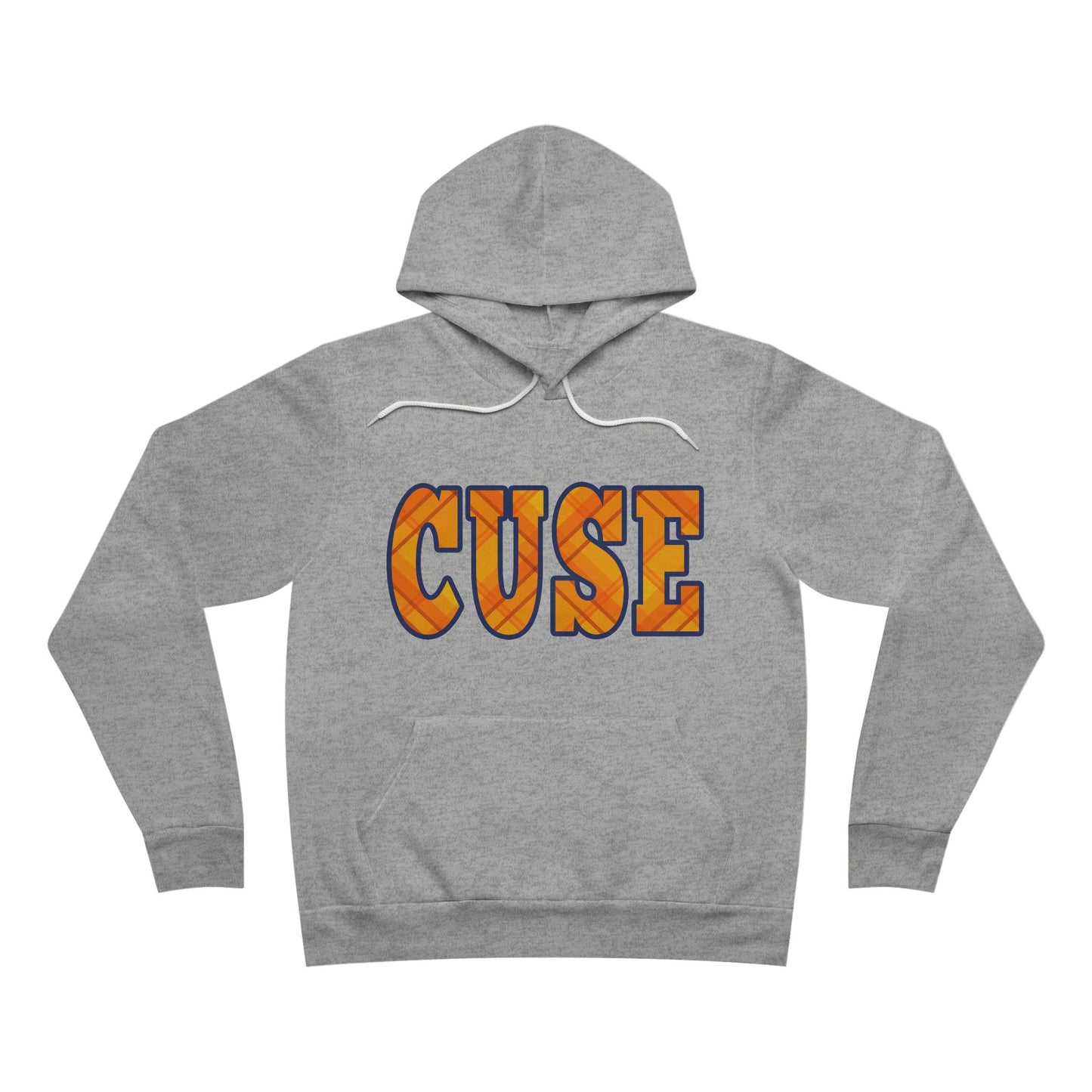 CUSE Plaid Cozy Unisex Sponge Fleece Pullover Hoodie