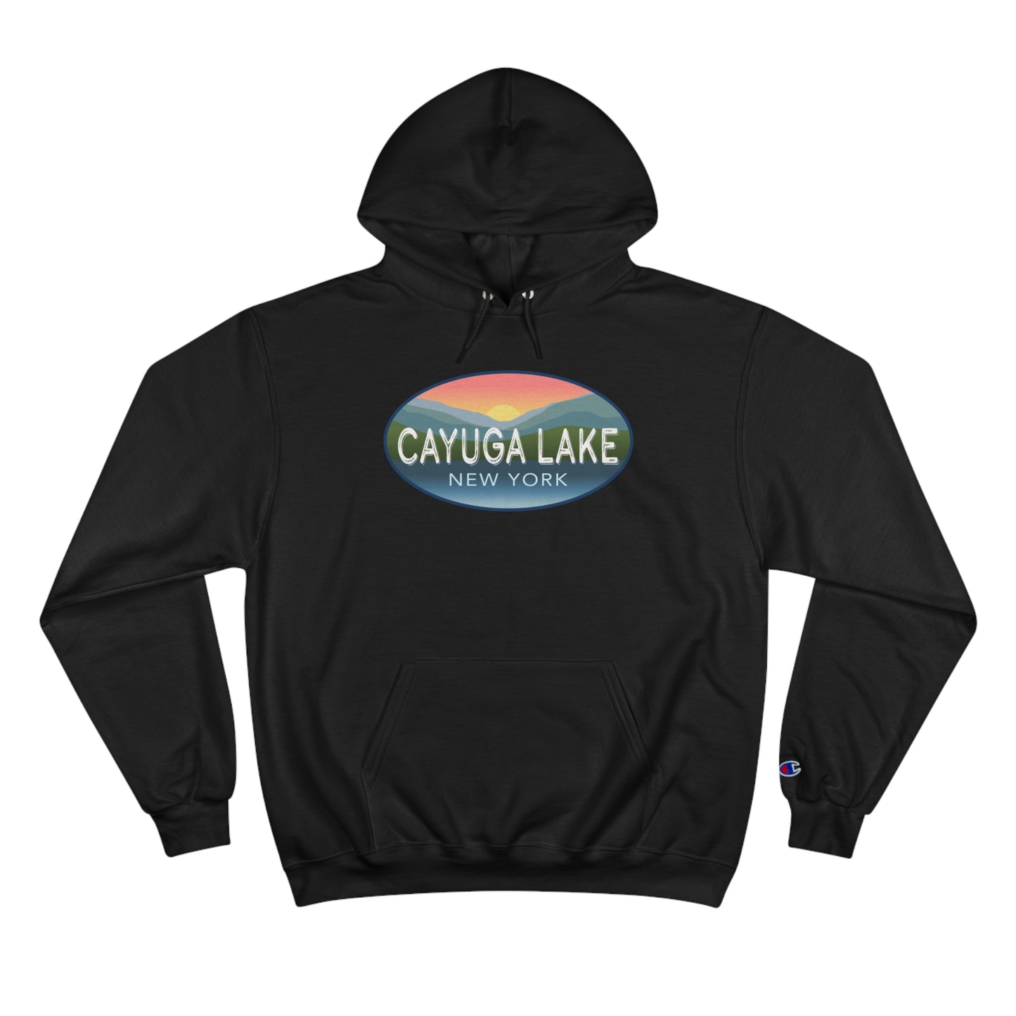 Cayuga Lake - Unisex Champion Hoodie