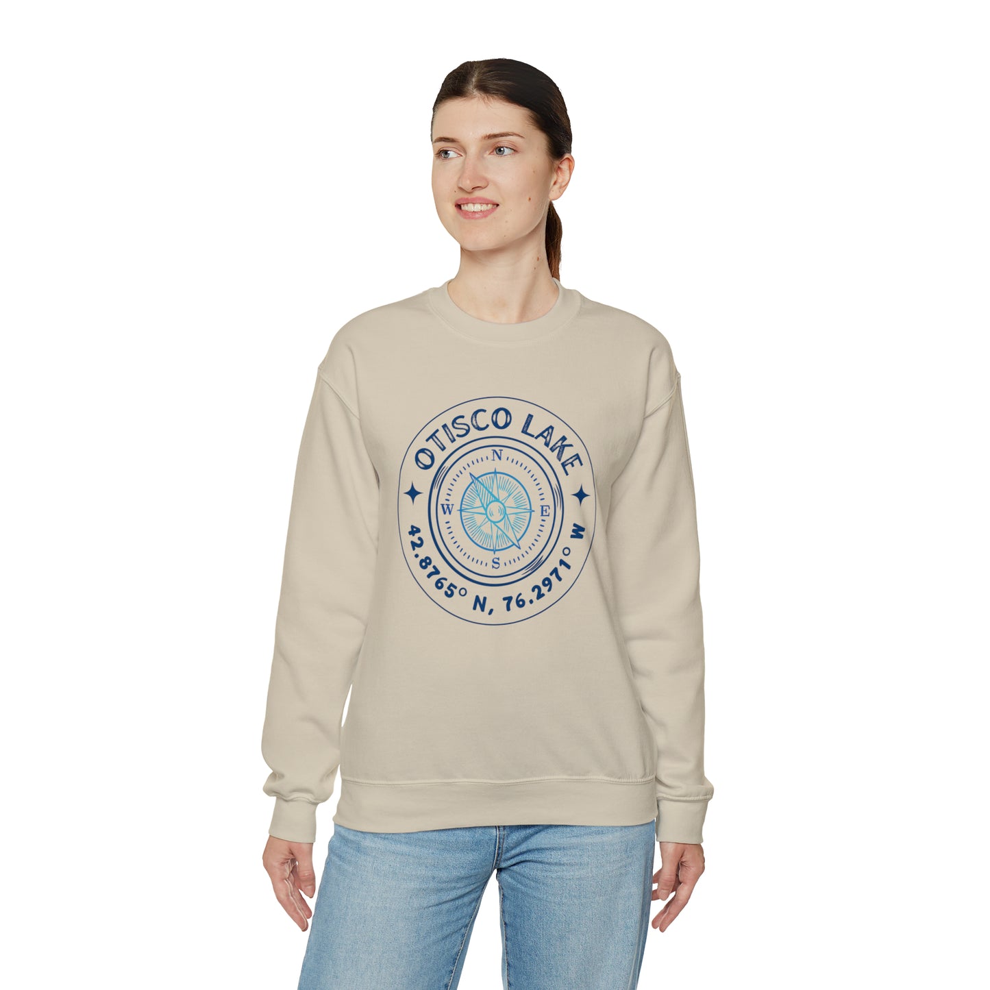 Otisco Lake - Unisex Crewneck Sweatshirt