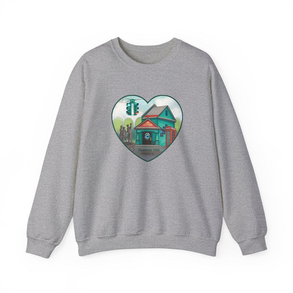 Tipperary Hill Heart - Unisex Heavy Blend™ Crewneck Sweatshirt