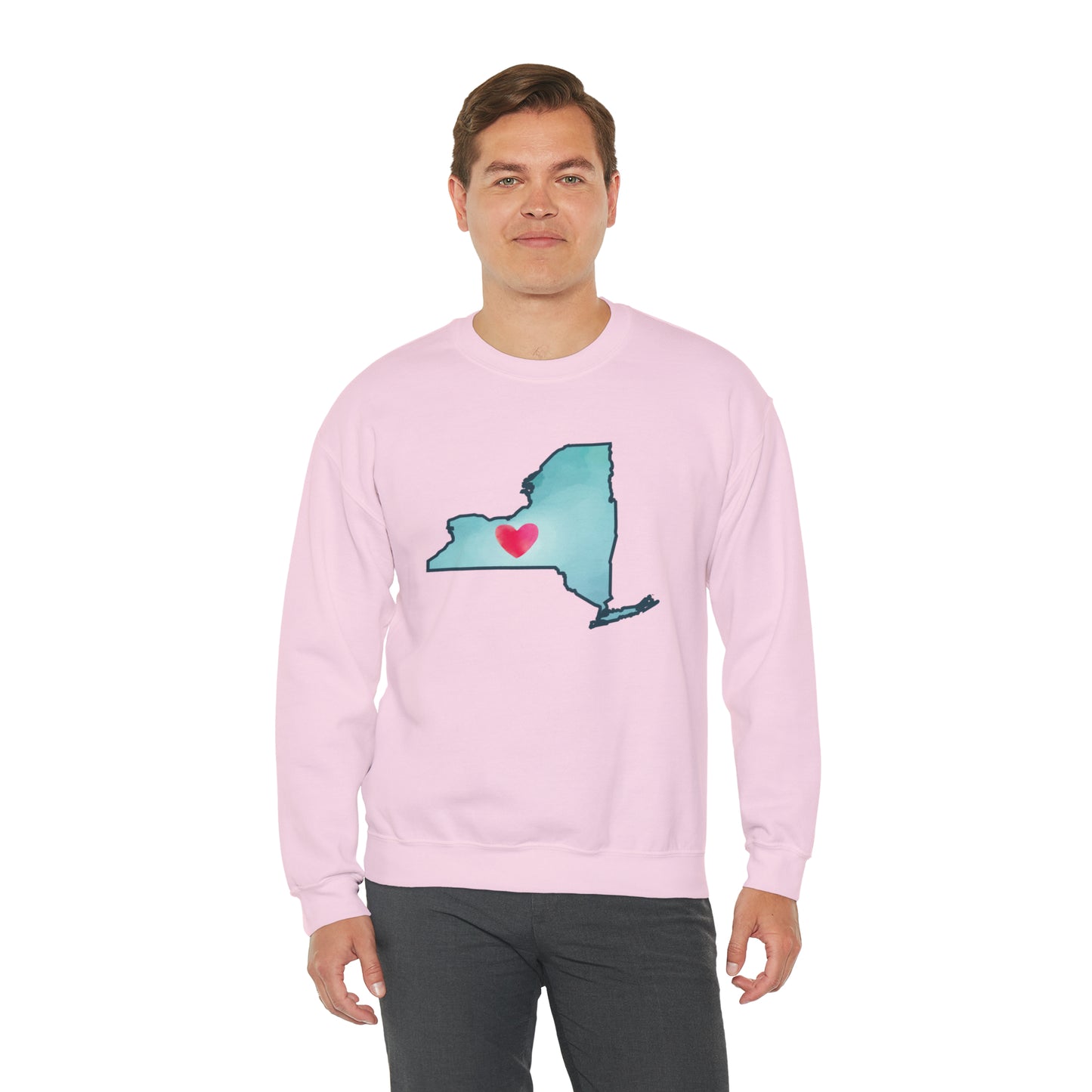 NY Heart - Unisex Crewneck Sweatshirt