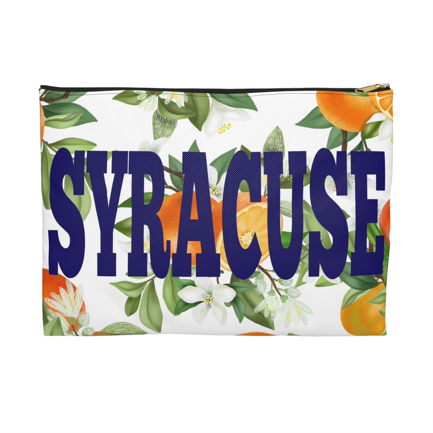 Syracuse Orange Blossom Accessory Pouch