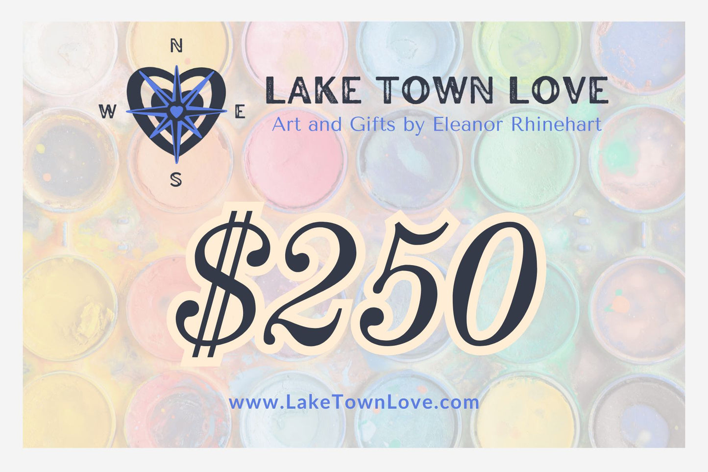Lake Town Love Gift Card